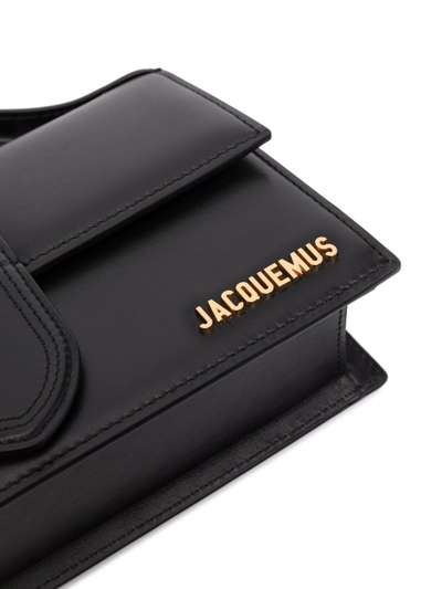 Shop Jacquemus Le Grand Bambino Tote Bag In Black