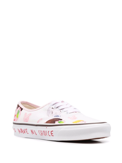 Vans Off-white Javier Calleja Edition Vault Og Authentic Lx Low Sneakers In White