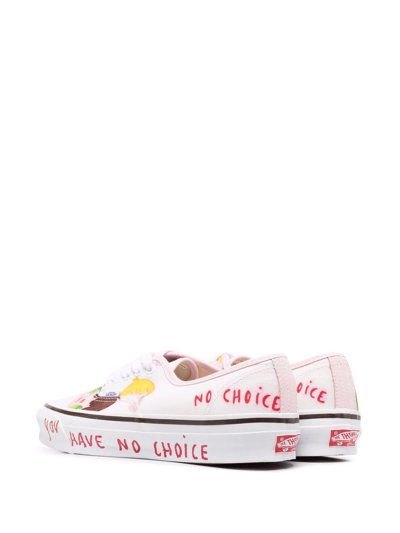 Vans Off-white Javier Calleja Edition Vault Og Authentic Lx Low Sneakers In White