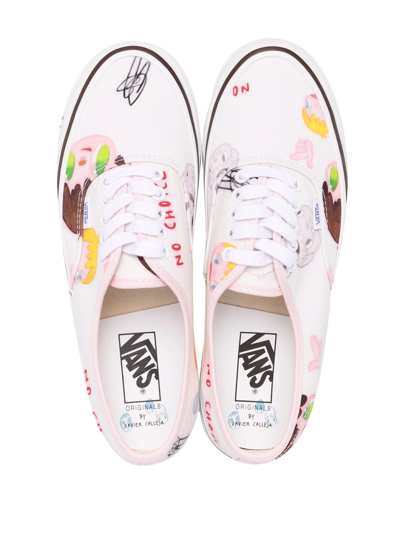 Vans Off-white Javier Calleja Edition Vault Og Authentic Lx Low Sneakers In White