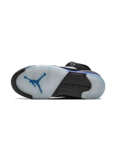 Jordan Air  5 Retro "racer Blue" Sneakers In Black