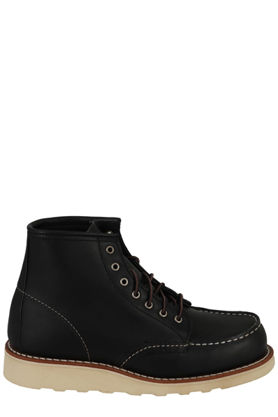 Shop Red Wing Shoes Classic Moc Boots In Black