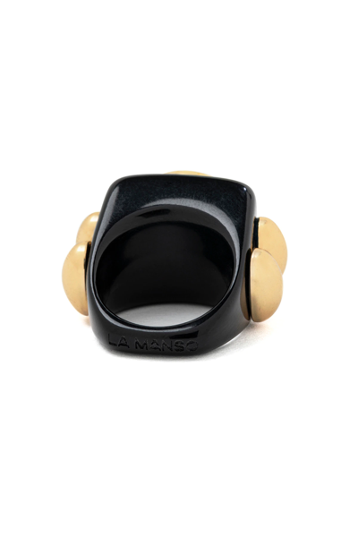 Shop La Manso My Ex's Funeral Ring In Black