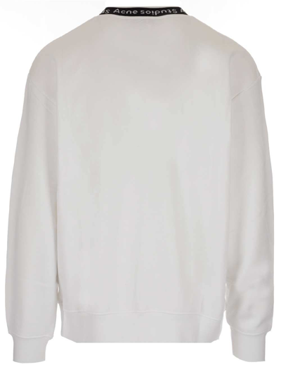 Shop Acne Studios Men's White Other Materials Sweatshirt