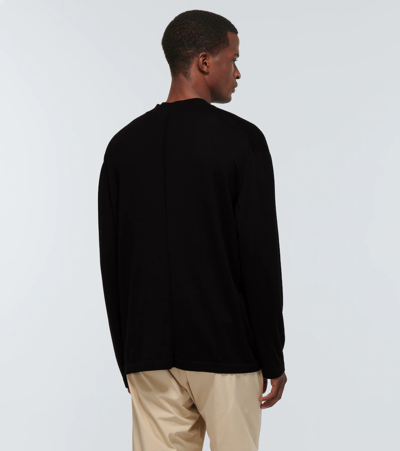 Shop The Row Elloroy Cotton And Cashmere Sweatshirt In Black