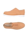 Hogan Rubber Sole Brogues In Beige