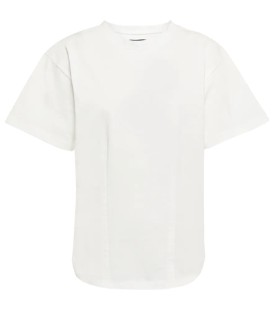 Shop Isabel Marant Tamylea Cotton T-shirt In White