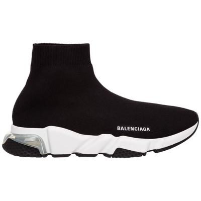 Shop Balenciaga Speed High-top Sneakers In Nero