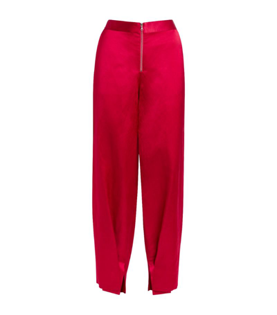 Shop Partow Reed Wide-leg Trousers In Pink