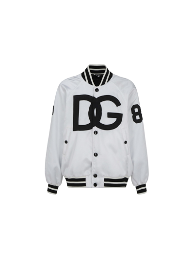Shop Dolce & Gabbana Jacket In Bianco