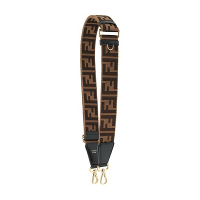 Shop Fendi Strap You In Marron