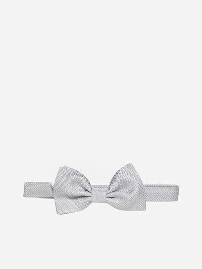 Shop Tagliatore Silk Jacquard Bow-tie