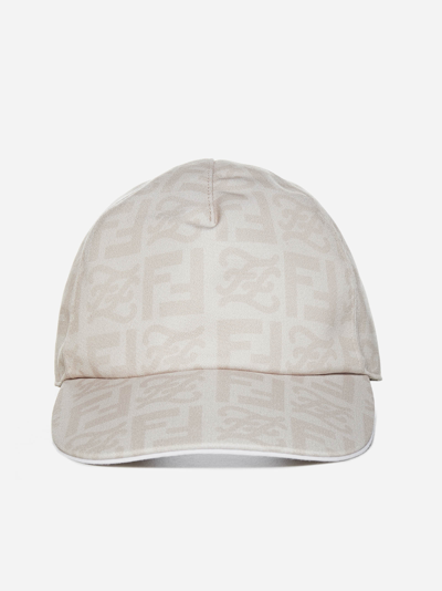 Shop Fendi Ff Karligraphy Baseball Cap