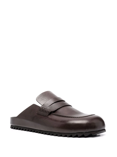 Shop Officine Creative Phobia Slip-on Loafers In Brown