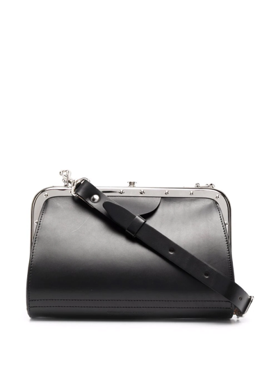 COMME DES GARÇONS CLASP-FASTENING CROSSBODY BAG 