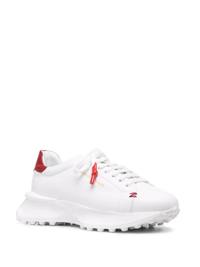 Giuliano Galiano Nemesis Chunky-sole Sneakers In White