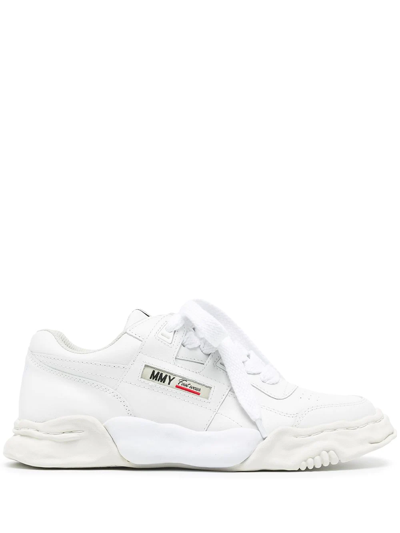 Shop Miharayasuhiro Parker Original-sole Sneakers In White