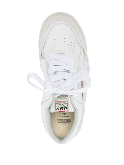 Shop Miharayasuhiro Parker Original-sole Sneakers In White