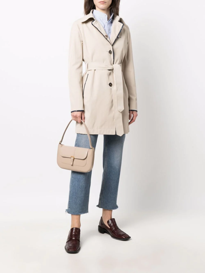 By Far Miranda Shoulder Bag In Neutrals