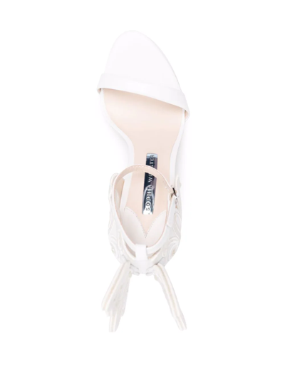 Shop Sophia Webster Chiaray Strappy-sandals In White