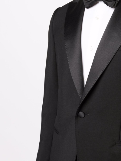 Caruso Two-piece Tailored Suit In Black