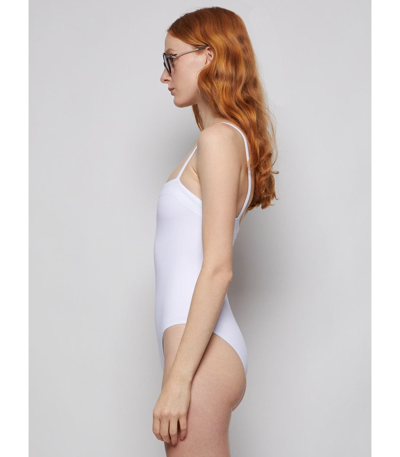 Shop Eres Aquarelle One-piece Swimsuit White