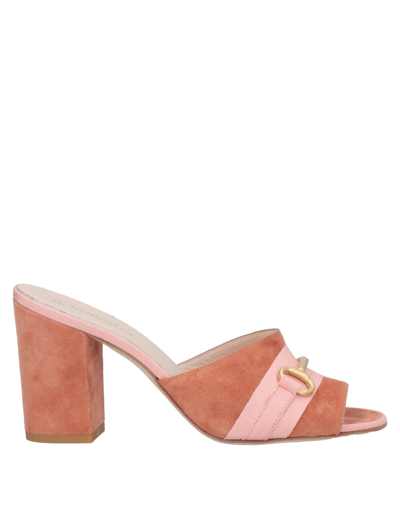 Shop Il Borgo Firenze Sandals In Pastel Pink