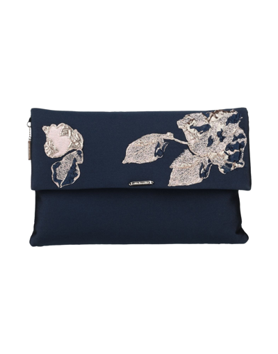 Shop Ada Sorrentino Handbags In Dark Blue