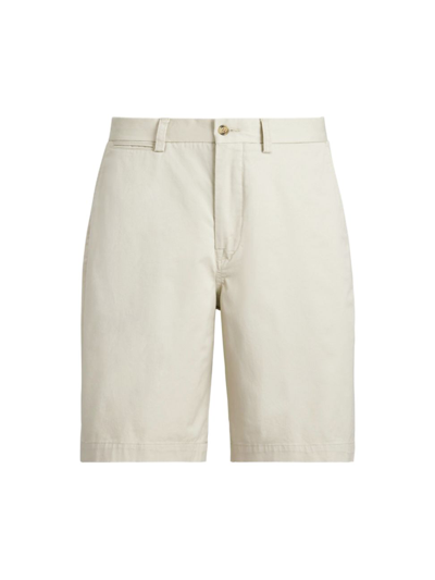 Shop Polo Ralph Lauren Men's Classic-fit Stretch Military Shorts In Classic Stone