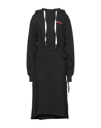 Shop Ambush Woman Sweatshirt Black Size Xxs Cotton, Elastane