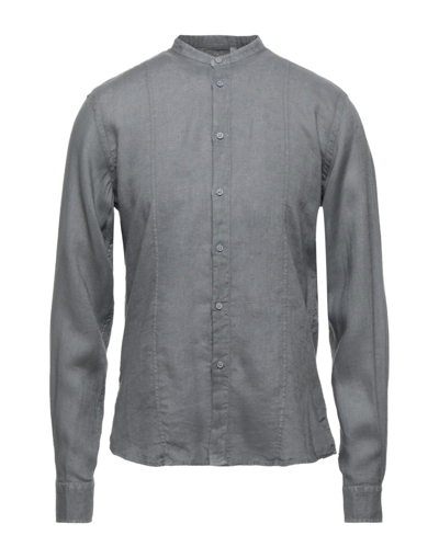 Shop Distretto 12 Shirts In Grey