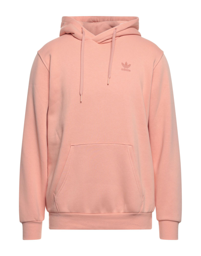 Shop Adidas Originals Sweatshirts In Salmon Pink