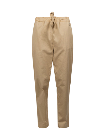 Shop Semicouture Buddy Trousers In White