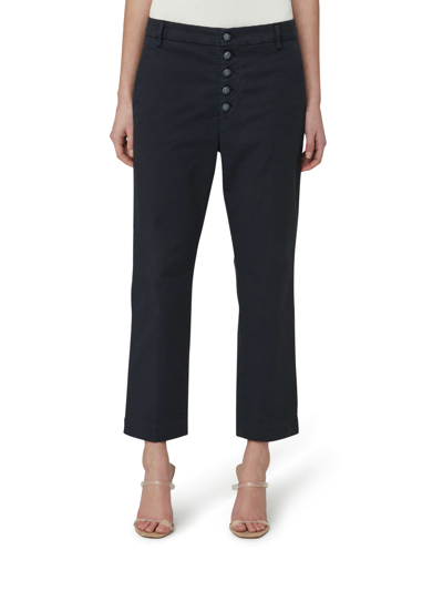 Dondup Black Nima Trousers In Black