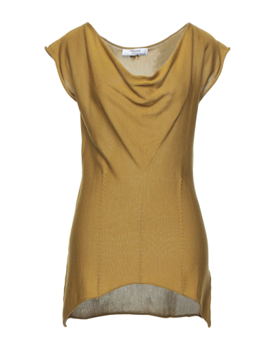 Shop Blugirl Blumarine Woman Sweater Ocher Size 2 Silk In Yellow