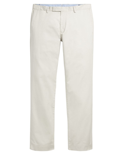 Shop Polo Ralph Lauren Men's Stretch Slim-fit Chino Pants In Sand