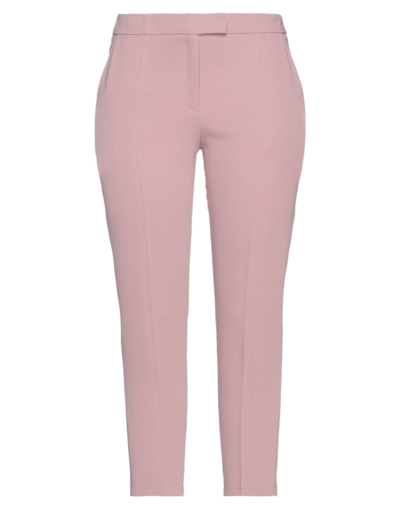 Shop Fabiana Ferri Woman Pants Pastel Pink Size 4 Polyester