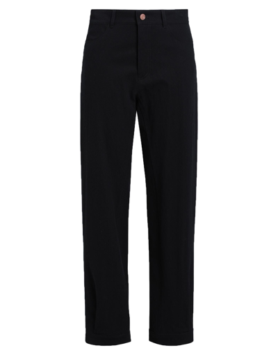 Shop See By Chloé Woman Pants Midnight Blue Size 10 Cotton, Polyamide, Elastane