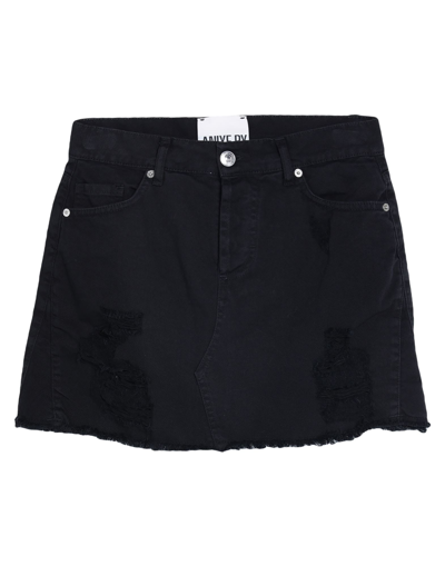 Shop Aniye By Woman Denim Skirt Black Size 26 Cotton