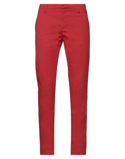 Shop Dondup Pants In Red