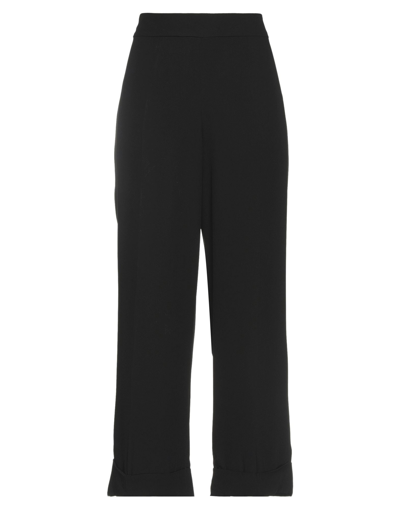 Shop Caractere Caractère Woman Pants Black Size 8 Viscose, Polyester