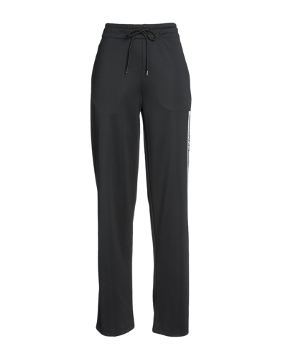 Shop Gcds Woman Pants Black Size Xl Polyester, Elastane