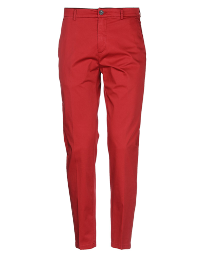 Shop Department 5 Man Pants Red Size 29 Cotton, Elastane