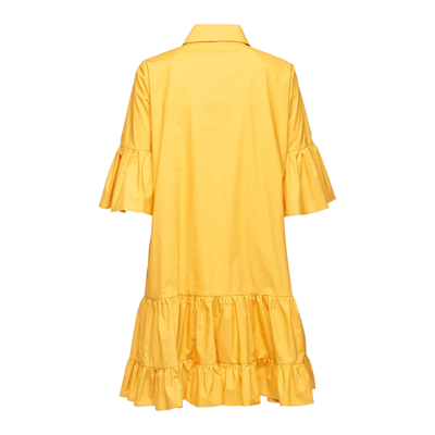 Shop La Doublej Choux Dress In Marigold