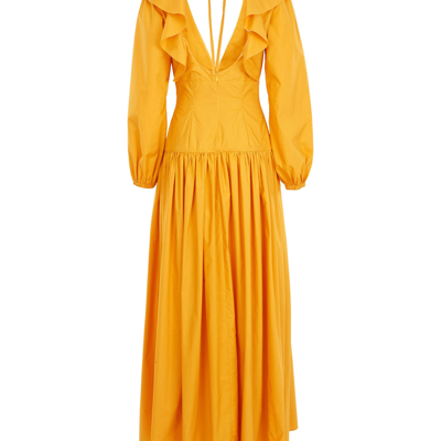 Shop La Doublej Abito Della Vita Dress In Marigold