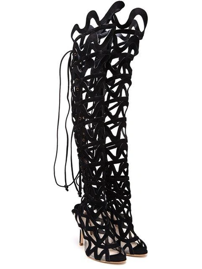 Shop Sophia Webster 'mila' Thigh High Boots