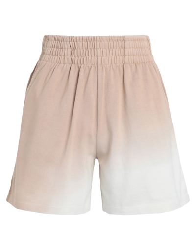Shop Ninety Percent Maya Org Ctn Sj Short Woman Shorts & Bermuda Shorts Beige Size Xs Organic Cotton