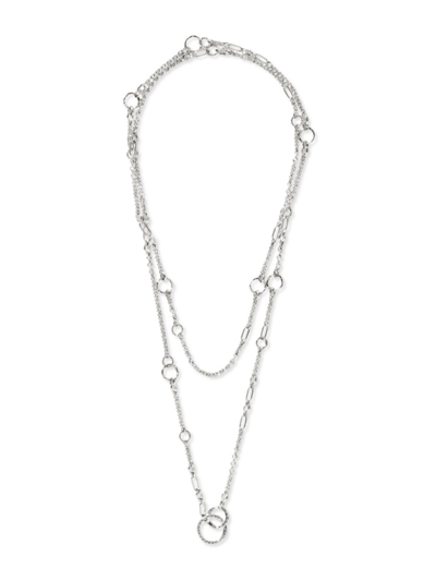 Shop John Hardy Women's Palu Sautoir Sterling Silver Chain Necklace