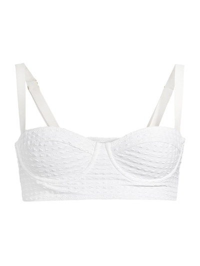 Shop Evarae Women's Lela Bikini Bottom In Briony White