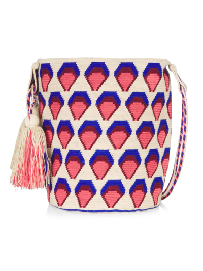 Shop Guanabana Women's Melbourne Knit Bucket Bag In Neutral